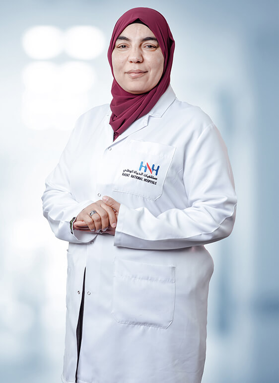 الدكتورة | الفت محمد عبد الرزاق | اخصائية الأمراض الجلدية | مستشفى الحياة الوطني | البوتكس | الفيلر | البلازما | الخلايا الجذعية